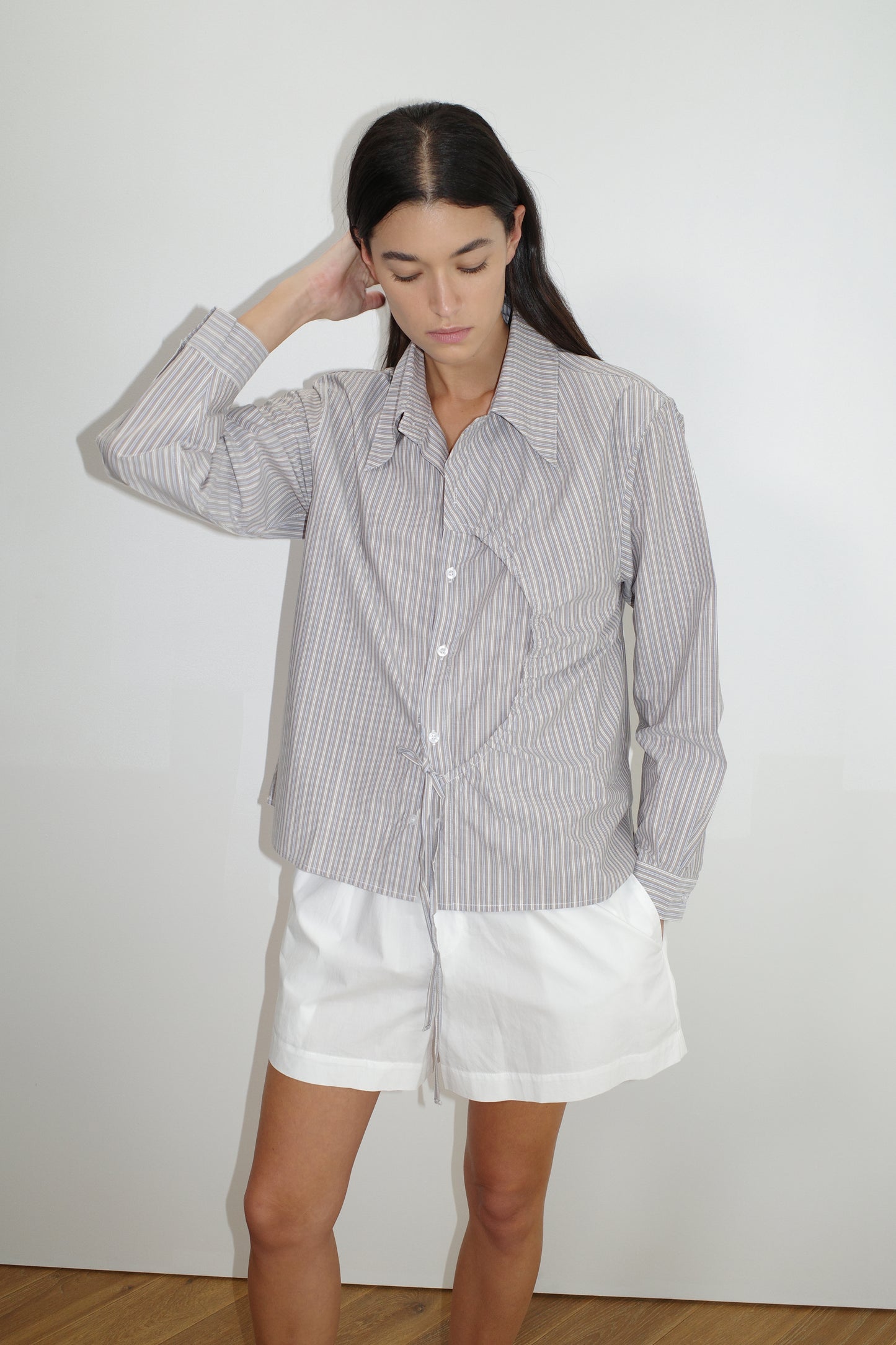 Arch Tie Shirt - Seas Stripe