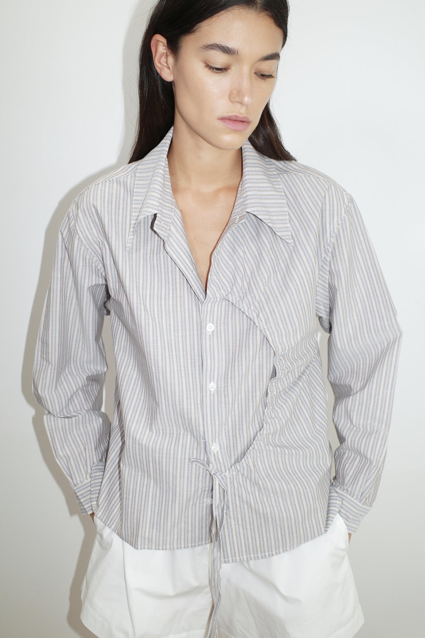 Arch Tie Shirt - Seas Stripe