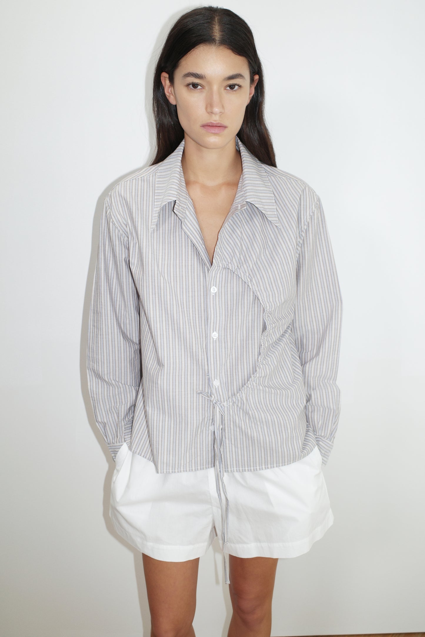 Arch Tie Shirt - Seas Stripe