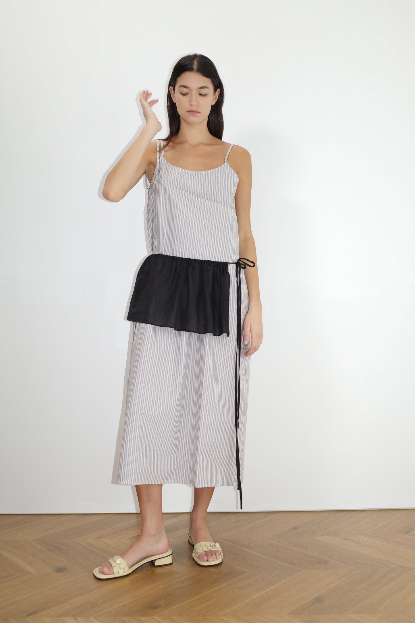 Double Layer Dress - Seas Stripe