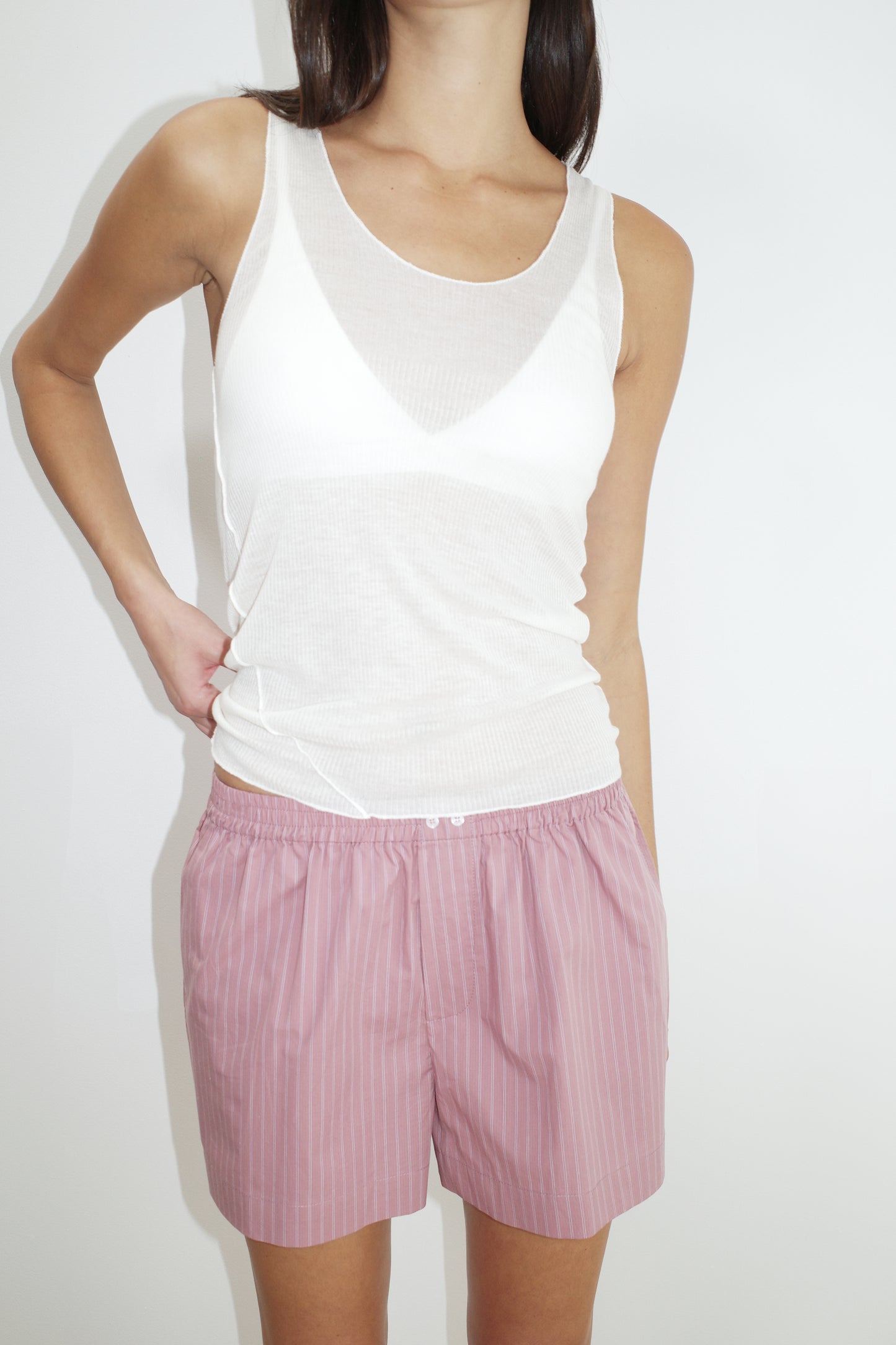 Organic Cotton Boxer - Salt Stripe