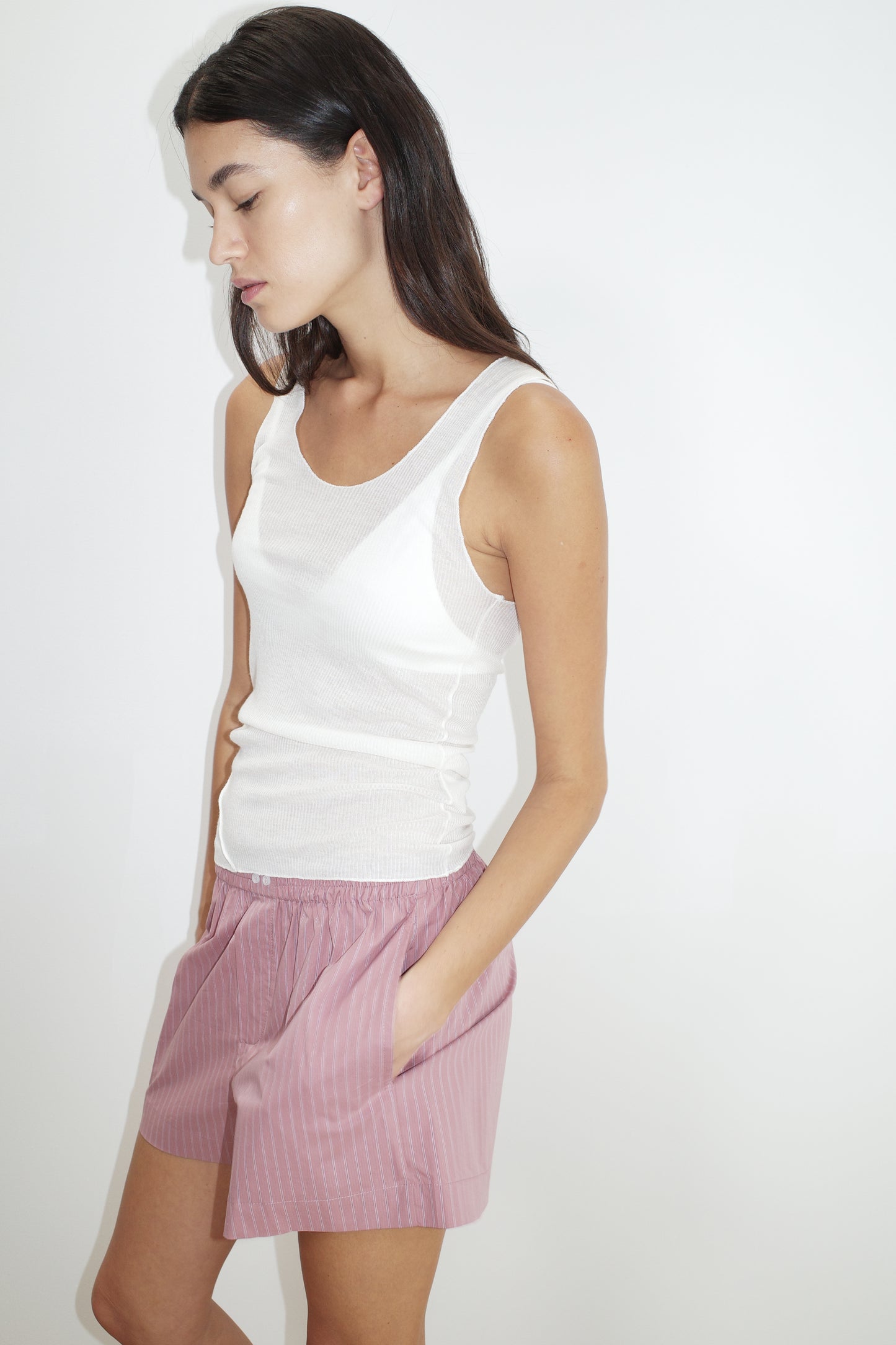 Organic Cotton Boxer - Salt Stripe