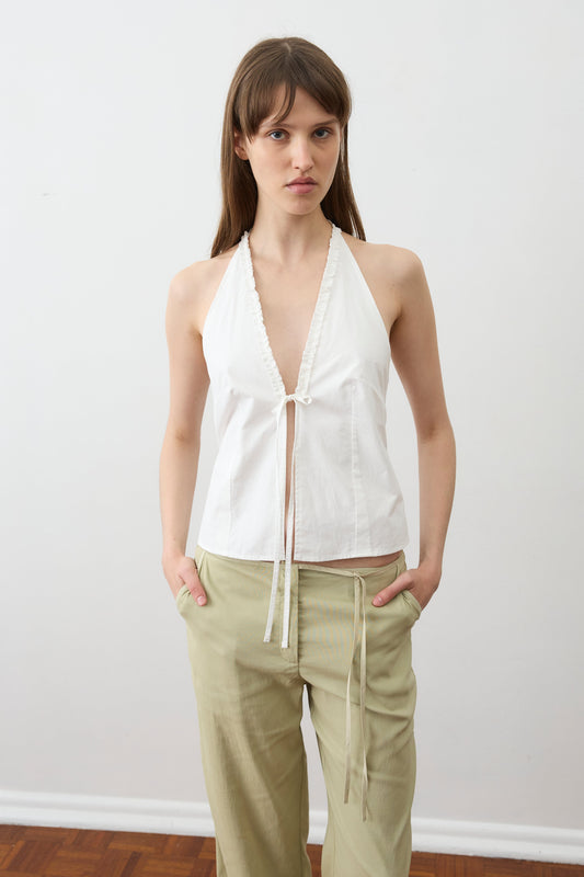 Cross Tie Pant - Sage Stone
