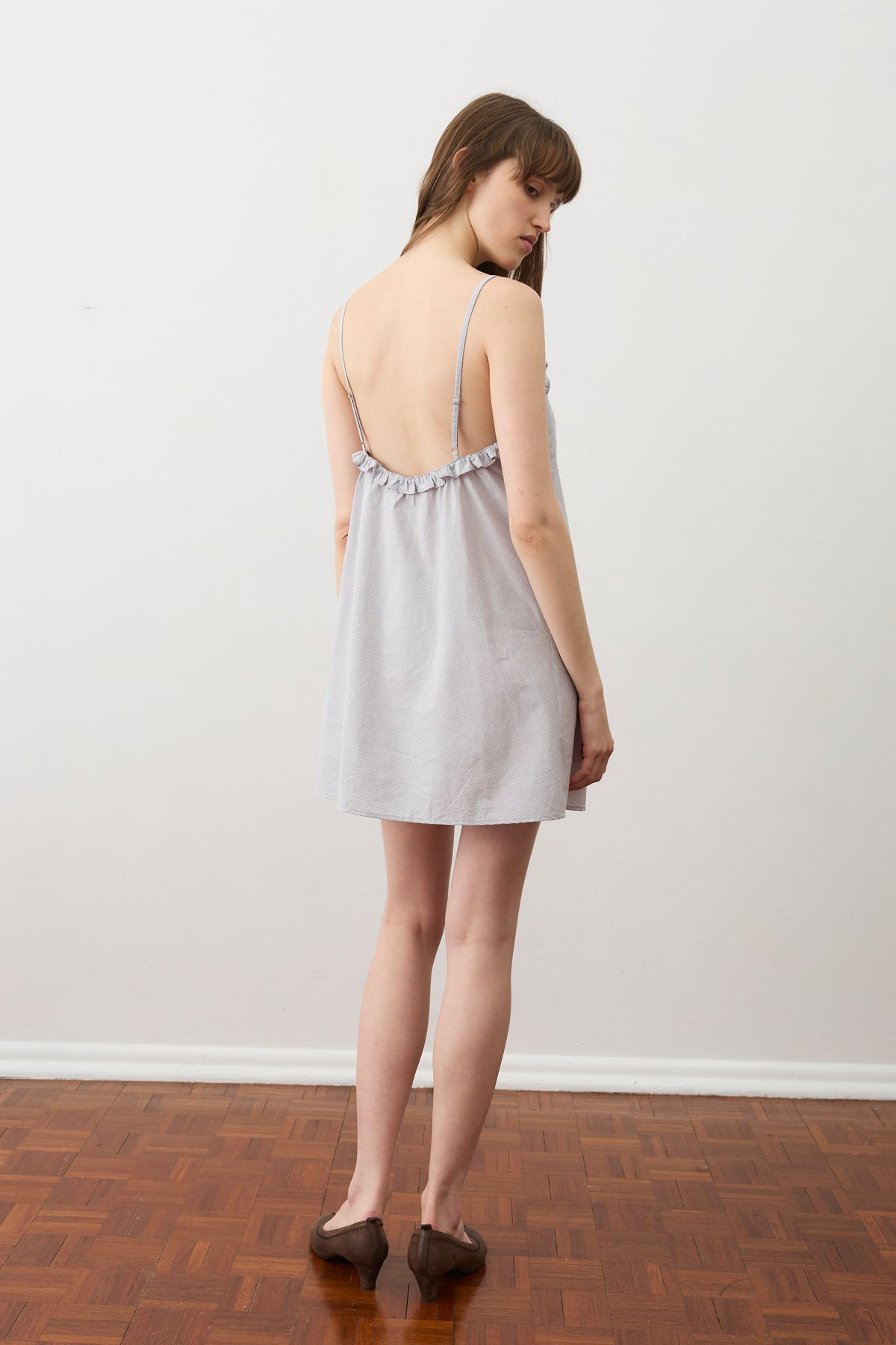 Bias Mini Dress - Dream Stripe