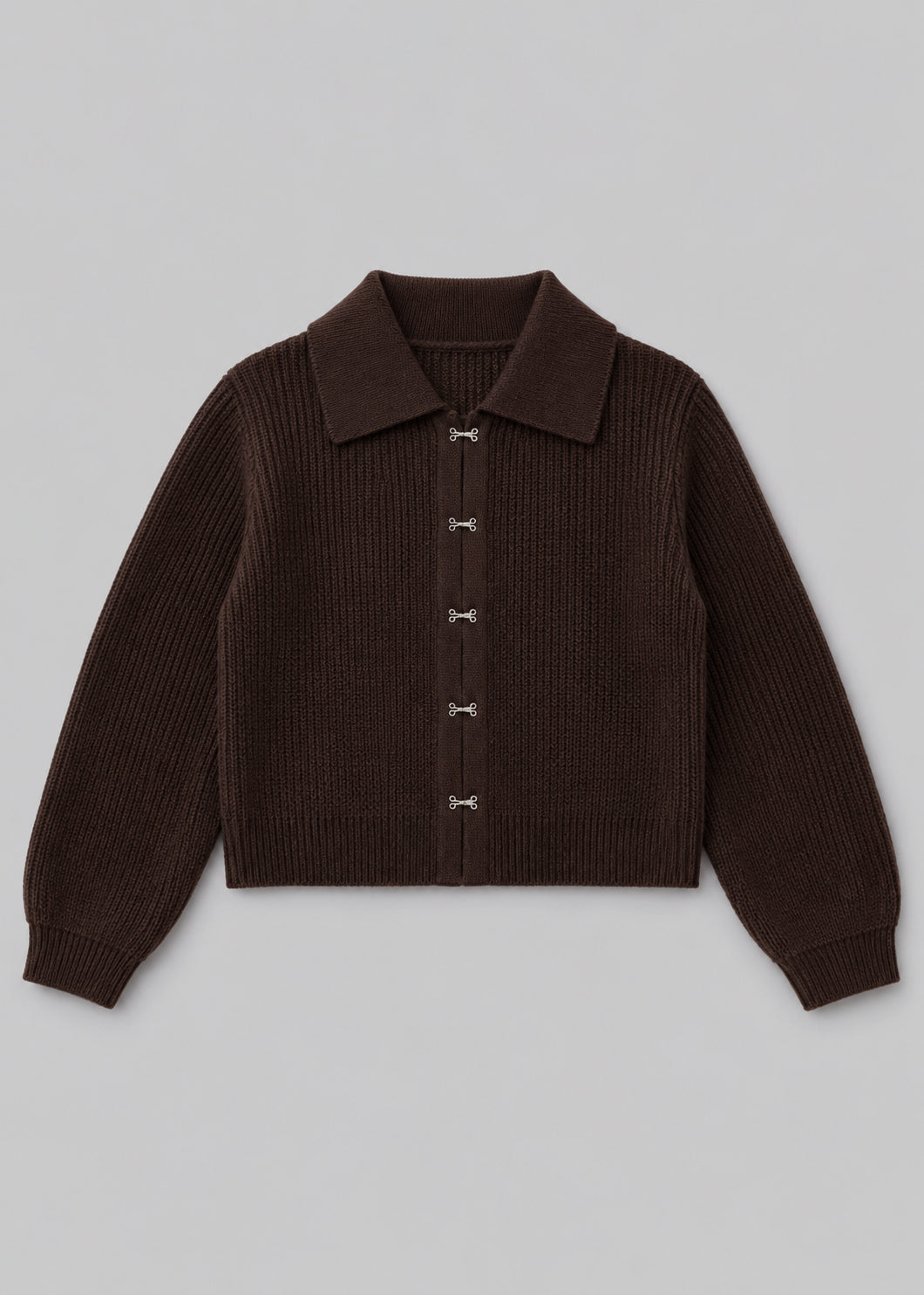 Clasp Knit - Brown