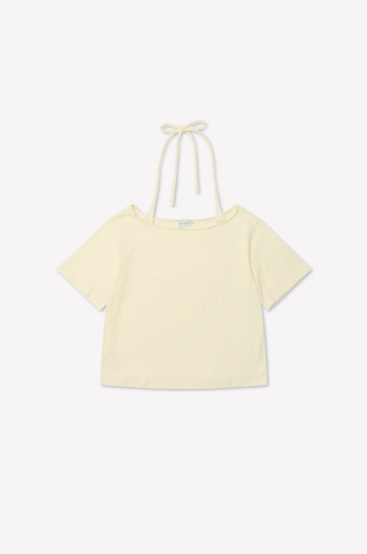 Tie Up Tee - Off White