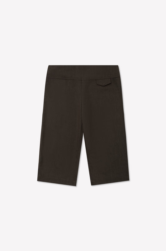 Pocket Capri - Brown