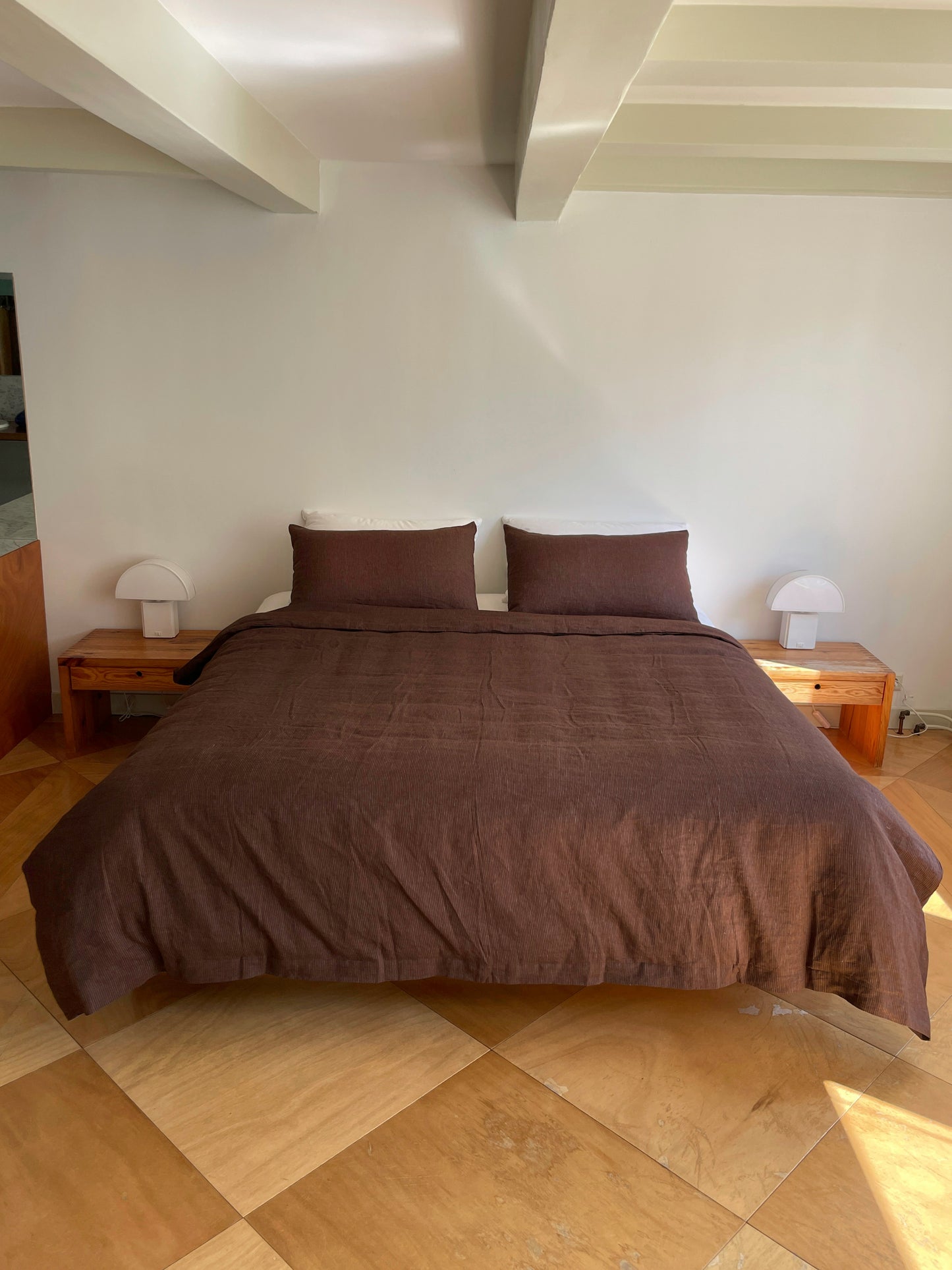 Duvet cover - Mahogany Royal Stripe