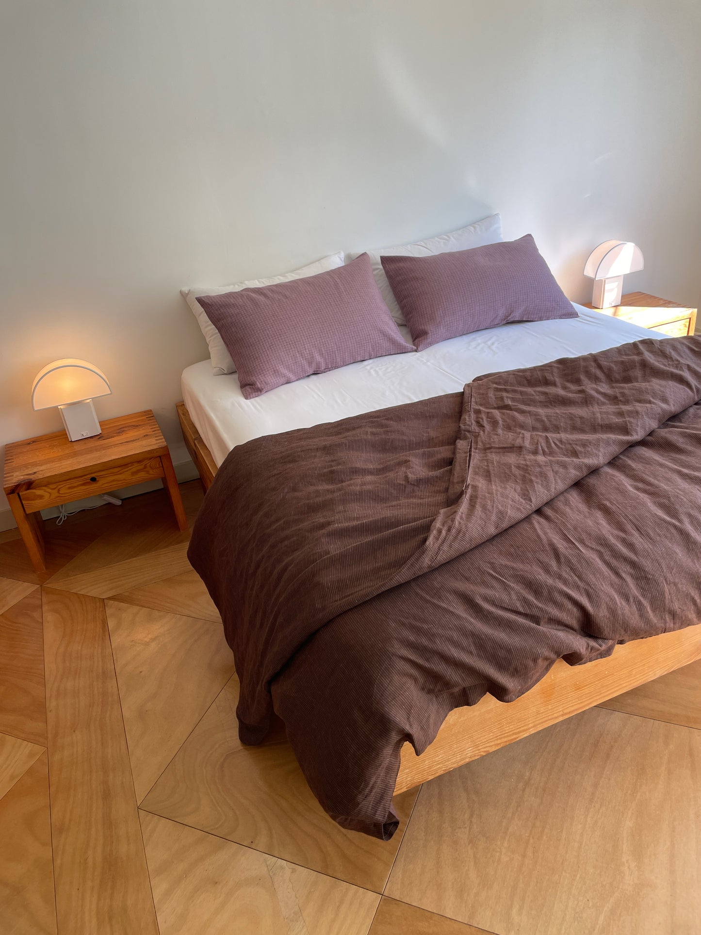 Duvet cover - Mahogany Royal Stripe