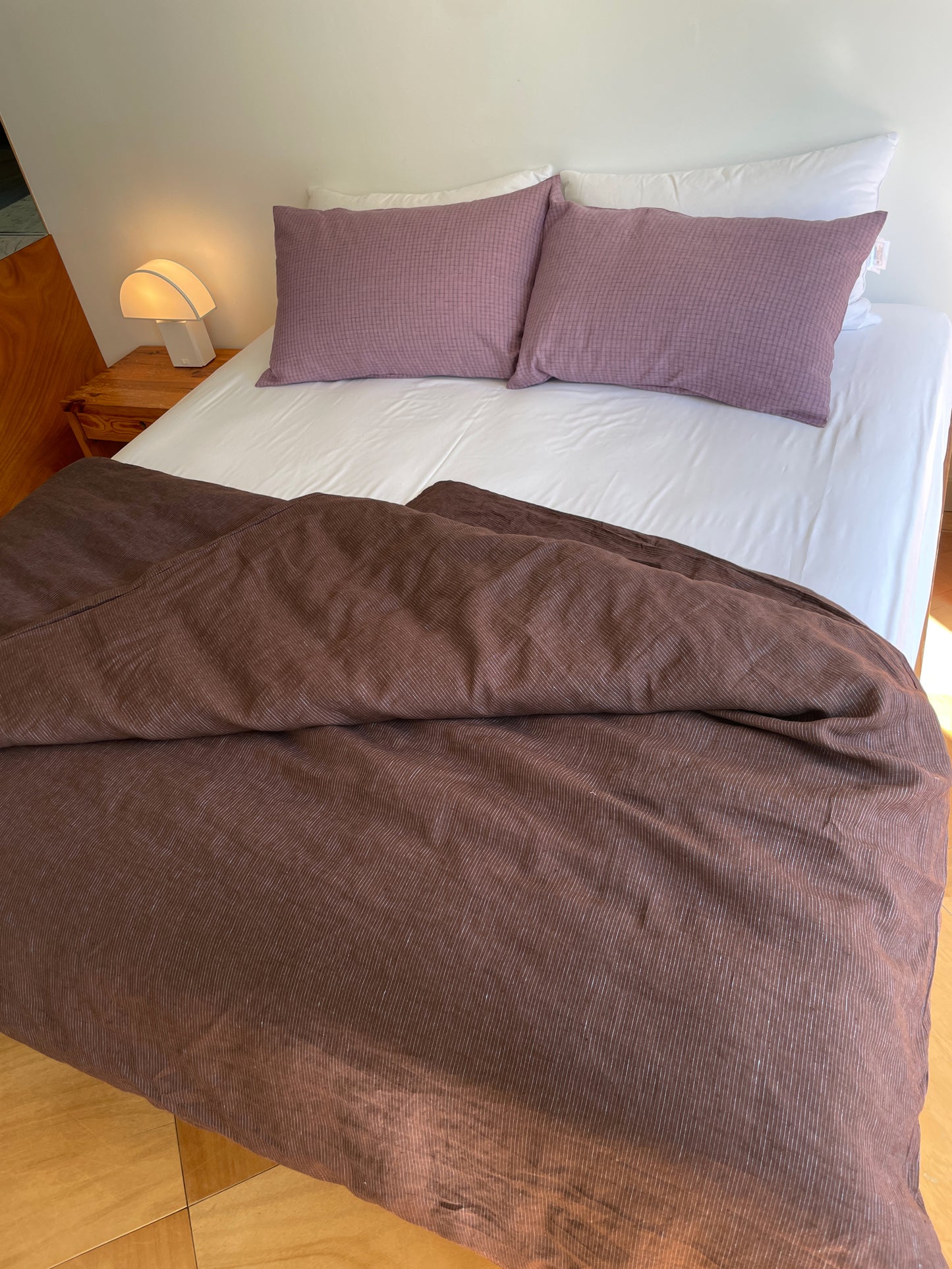 Duvet cover - Mahogany Royal Stripe