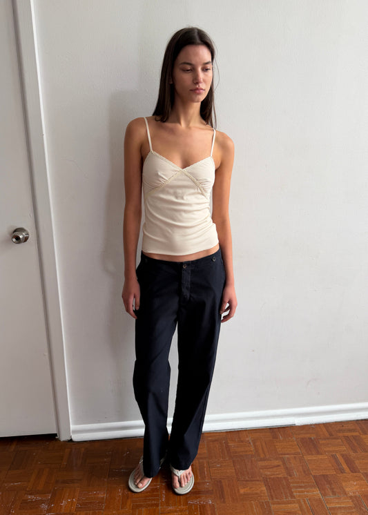 Lace Tank - Off White