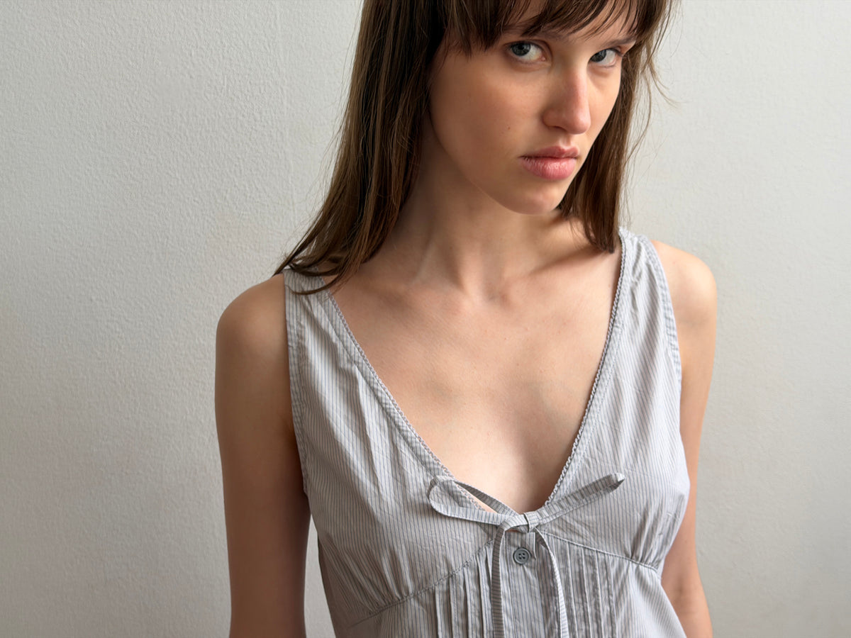 Detail Dress - Dream Stripe