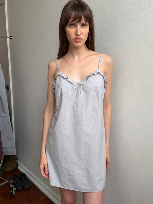 Bias Mini Dress - Dream Stripe