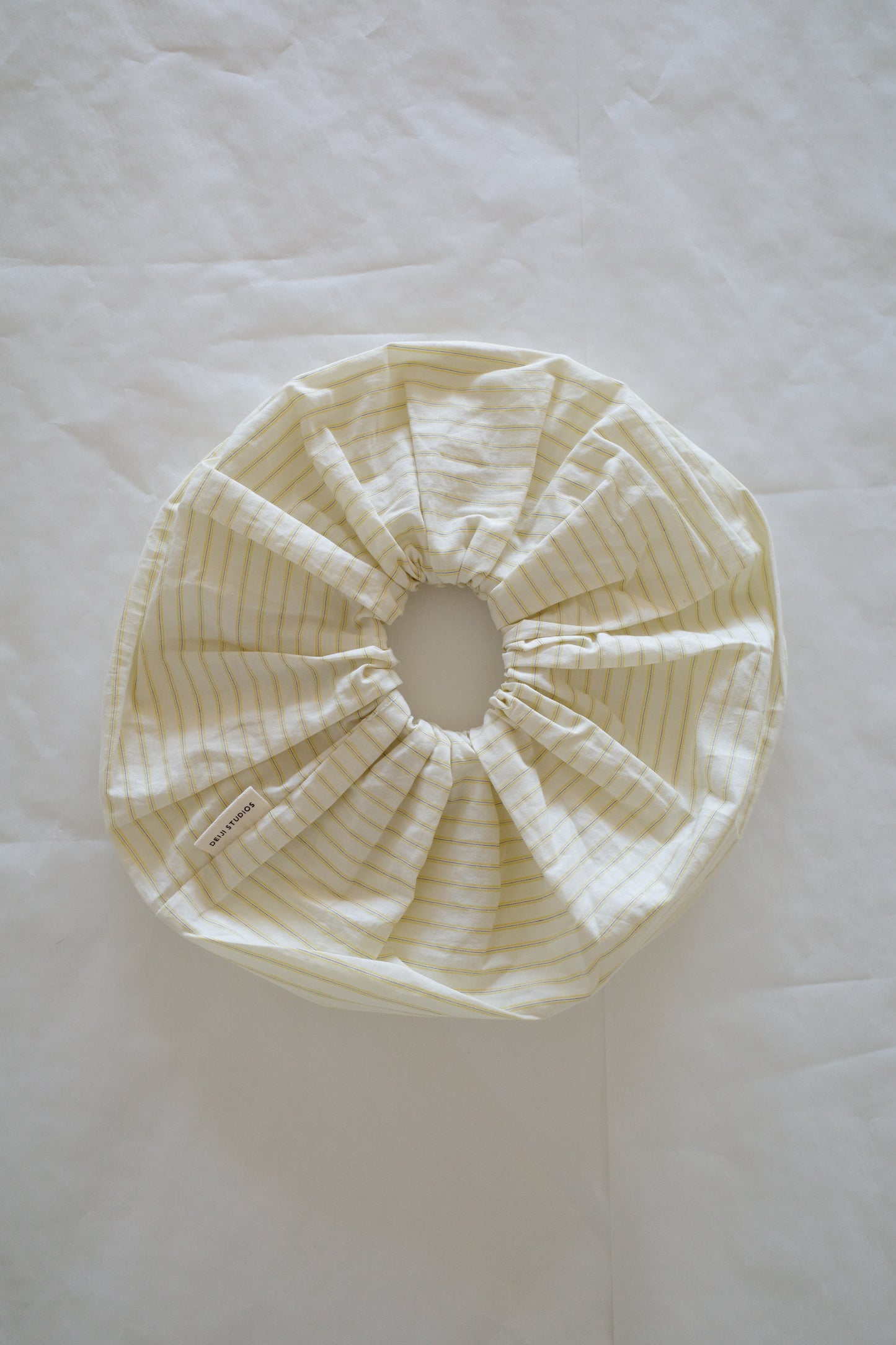 Scrunchie - Butter Stripe