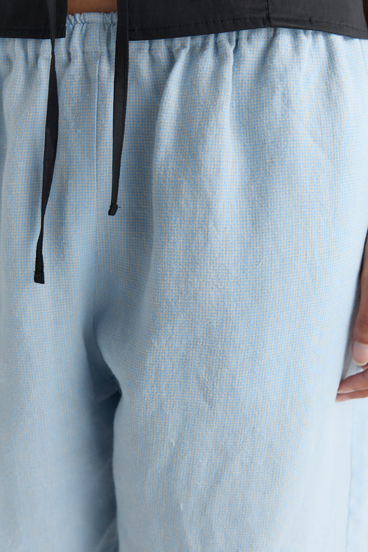 Linen Ease Trouser - Air Check