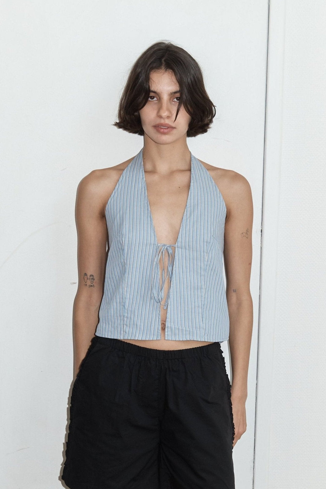 Deiji Studios Simple Top in Butter White main image 1
