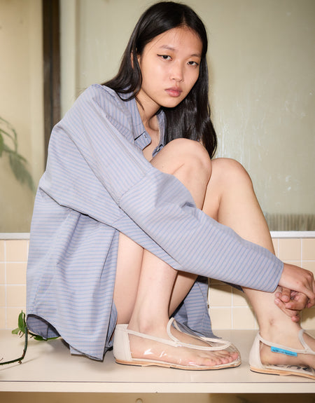 The Curved Shirt  - Pillow Check | Deiji Studios