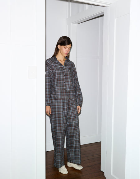 our flannel set - check flannel | Deiji Studios