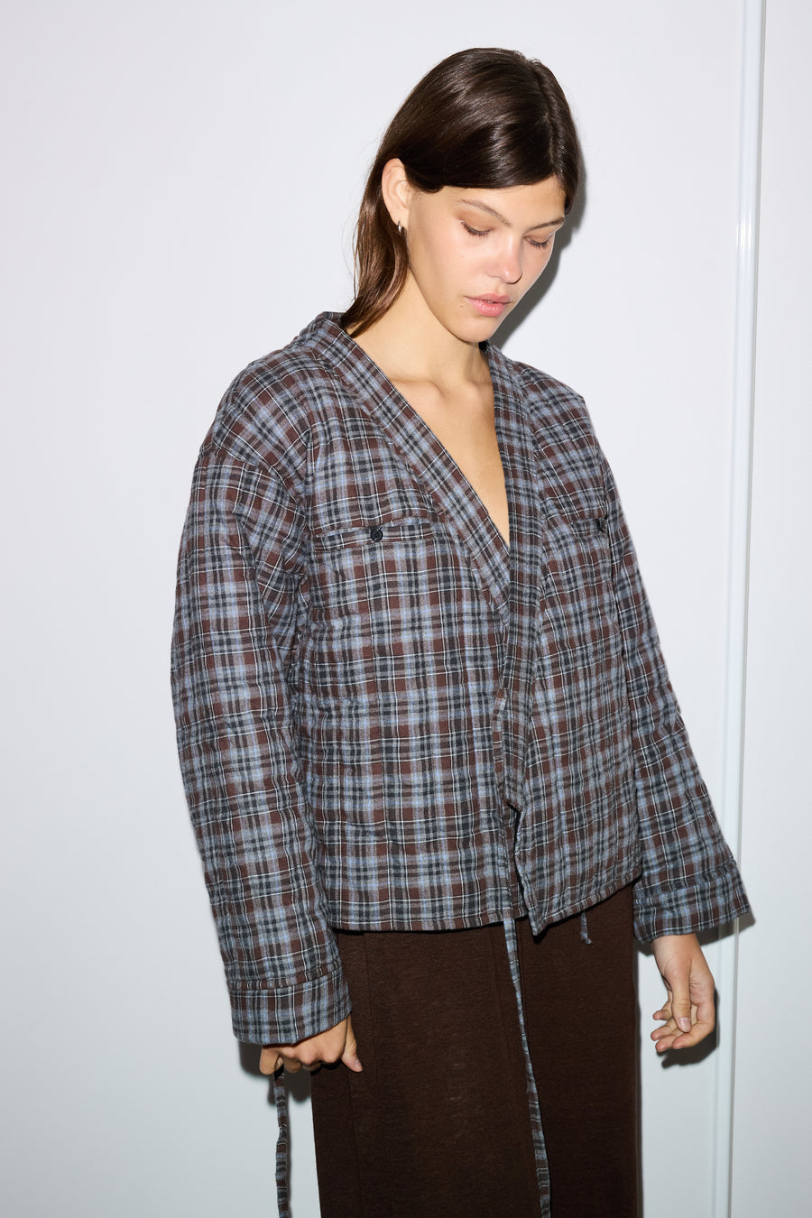 the padded flannel overthrow - check flannel