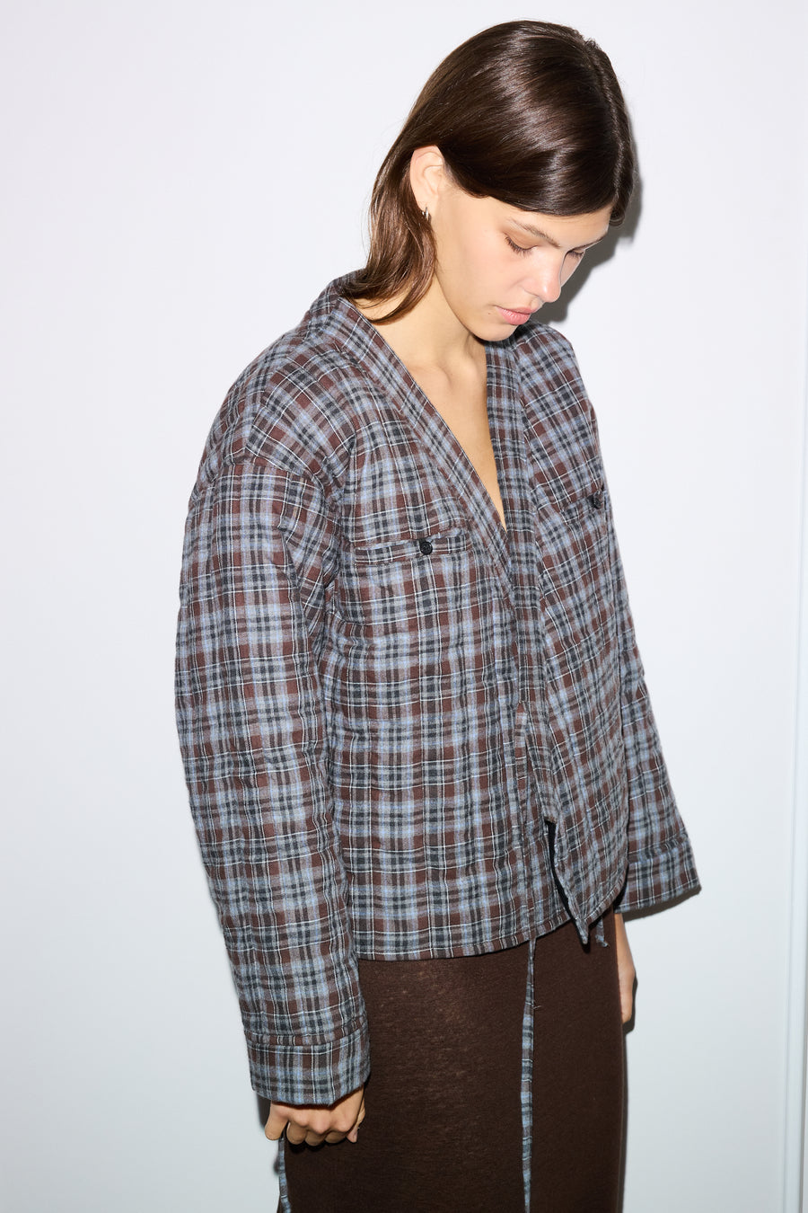 the padded flannel overthrow - check flannel