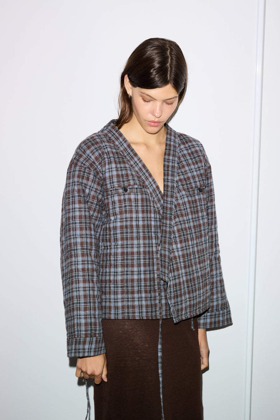 the padded flannel overthrow - check flannel
