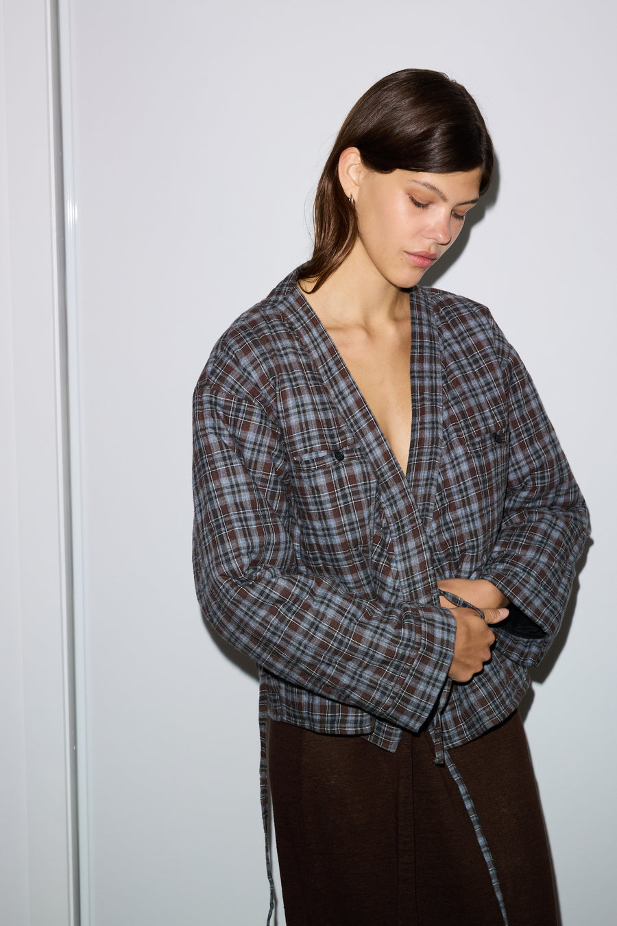 the padded flannel overthrow - check flannel