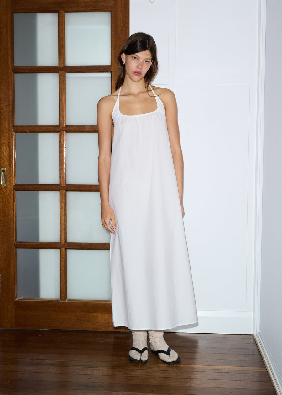 the simple dress - white