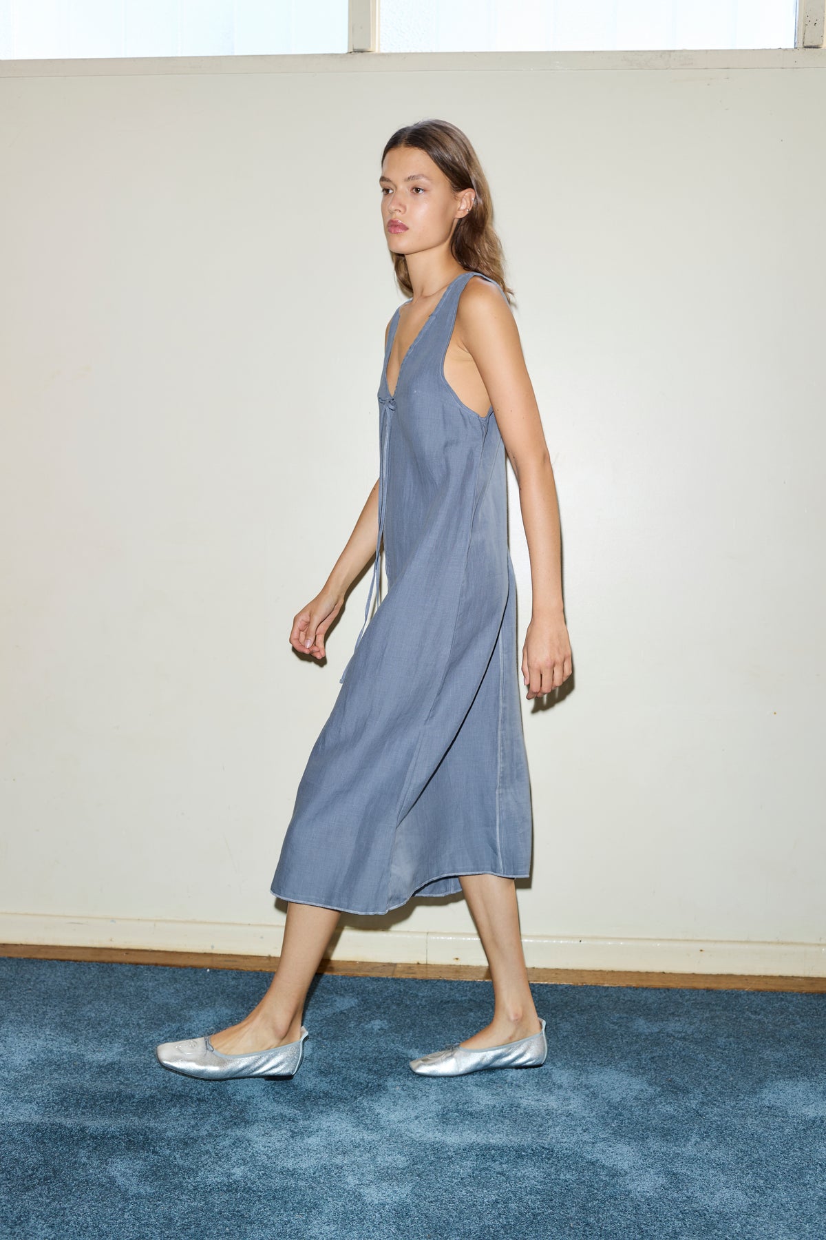 Tie best sale slip dress