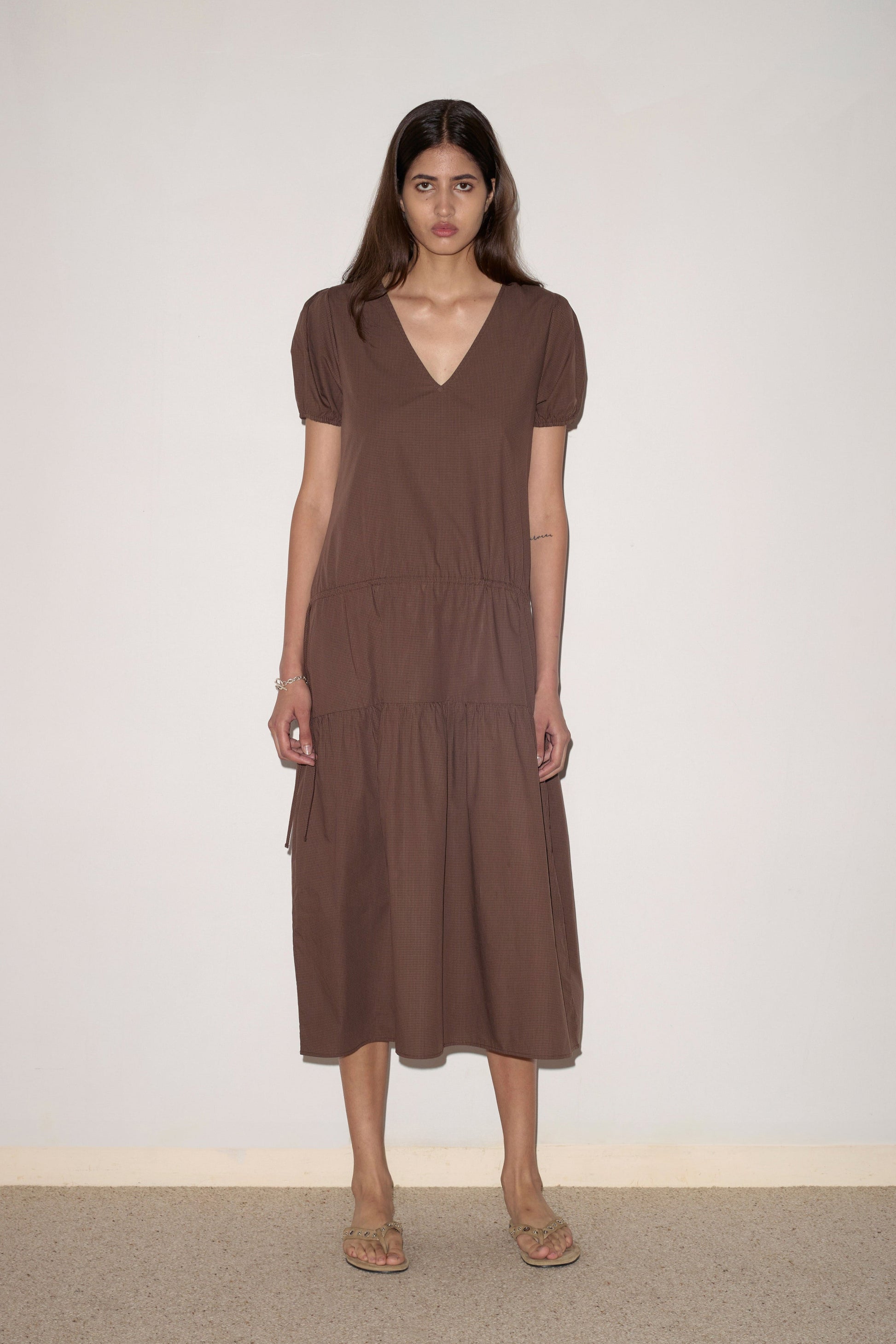 deiji studios brown dress Deiji Studios