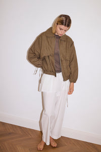 Double Layered Jacket - Pine Check