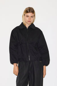 Double Layered Jacket - Black