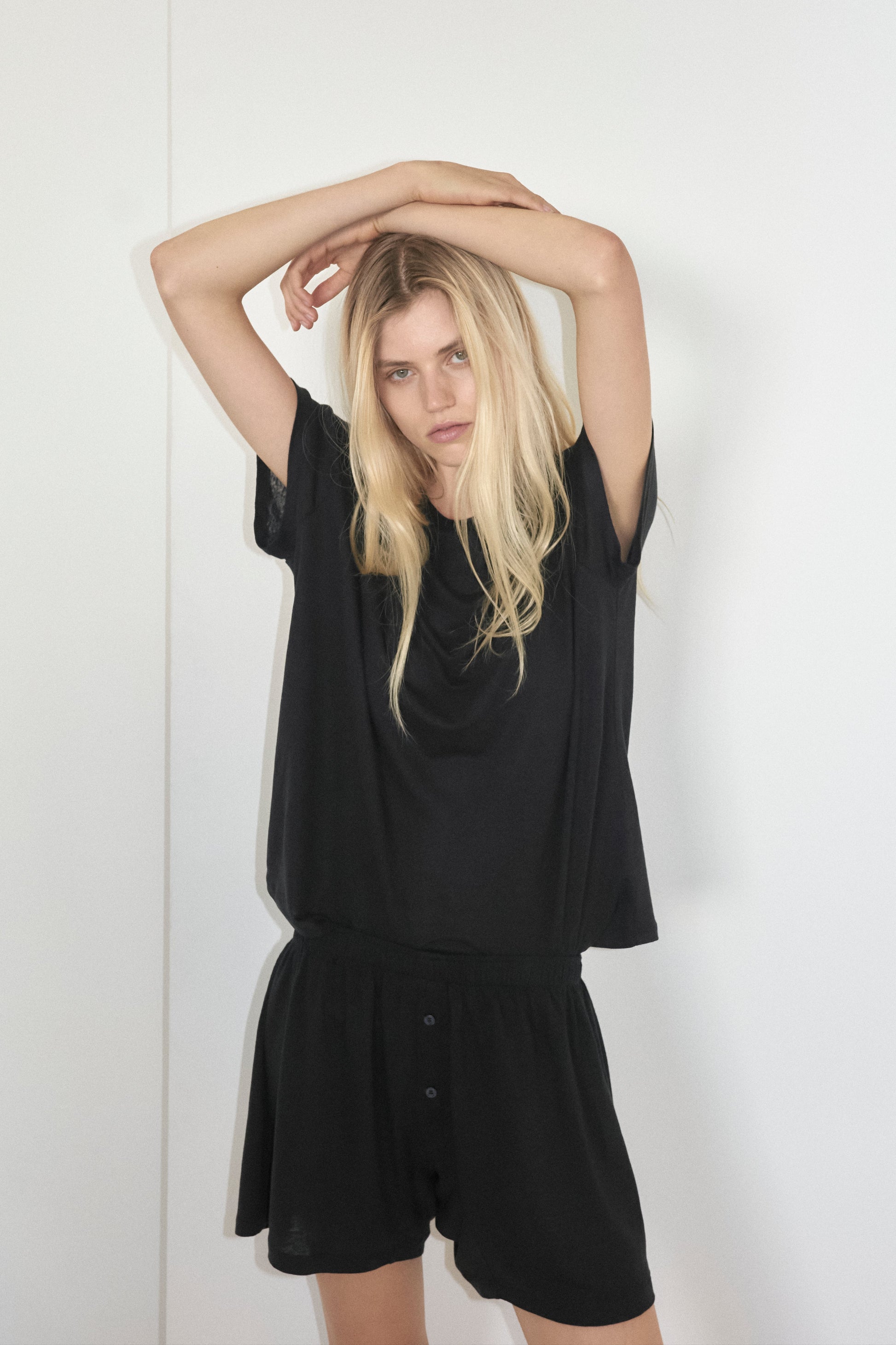 soft short - black soft short - black