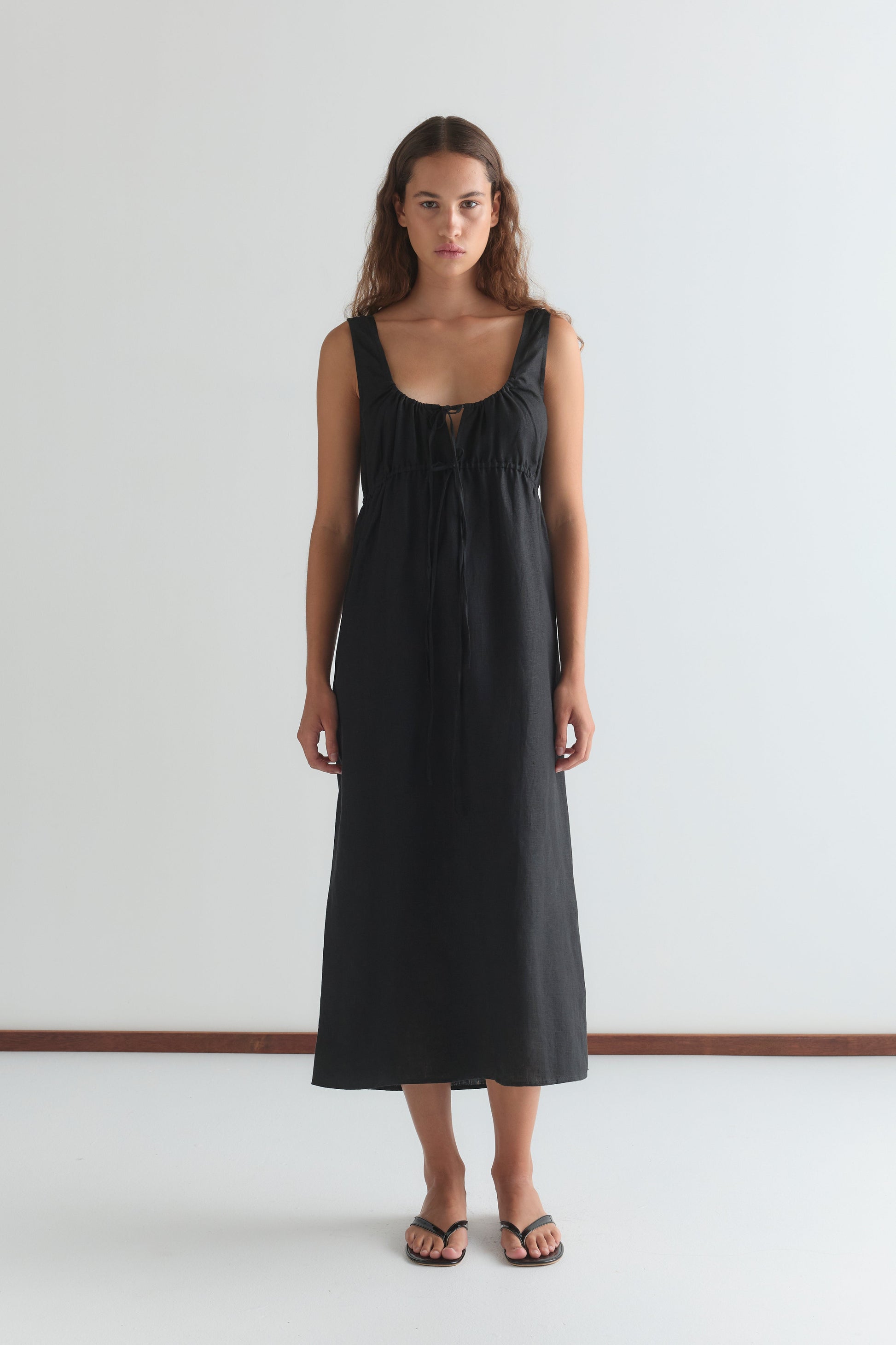 Sleeveless Cord Dress