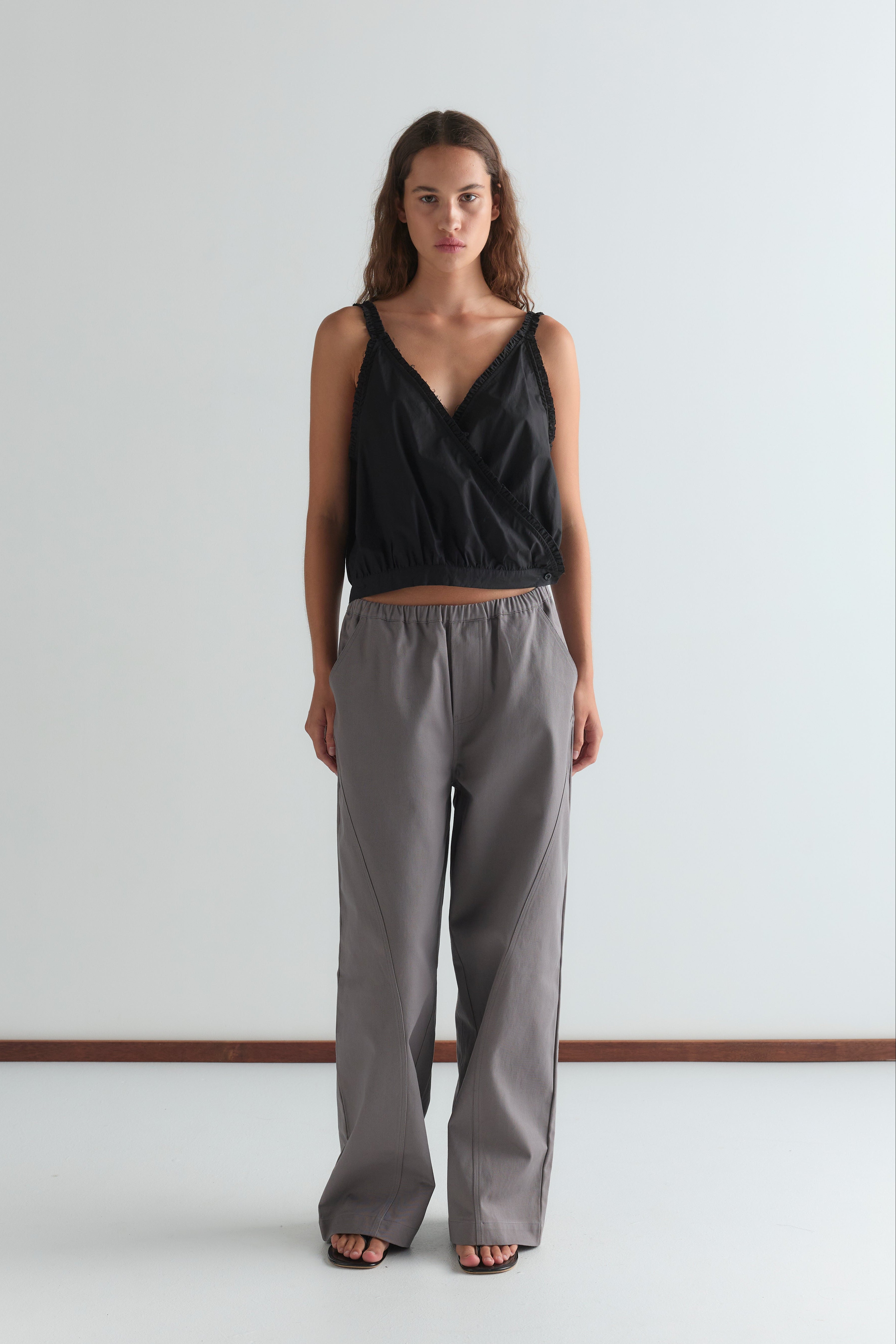 パンツ Studio Doe H-line Washed Straight Pants BOTTOMS