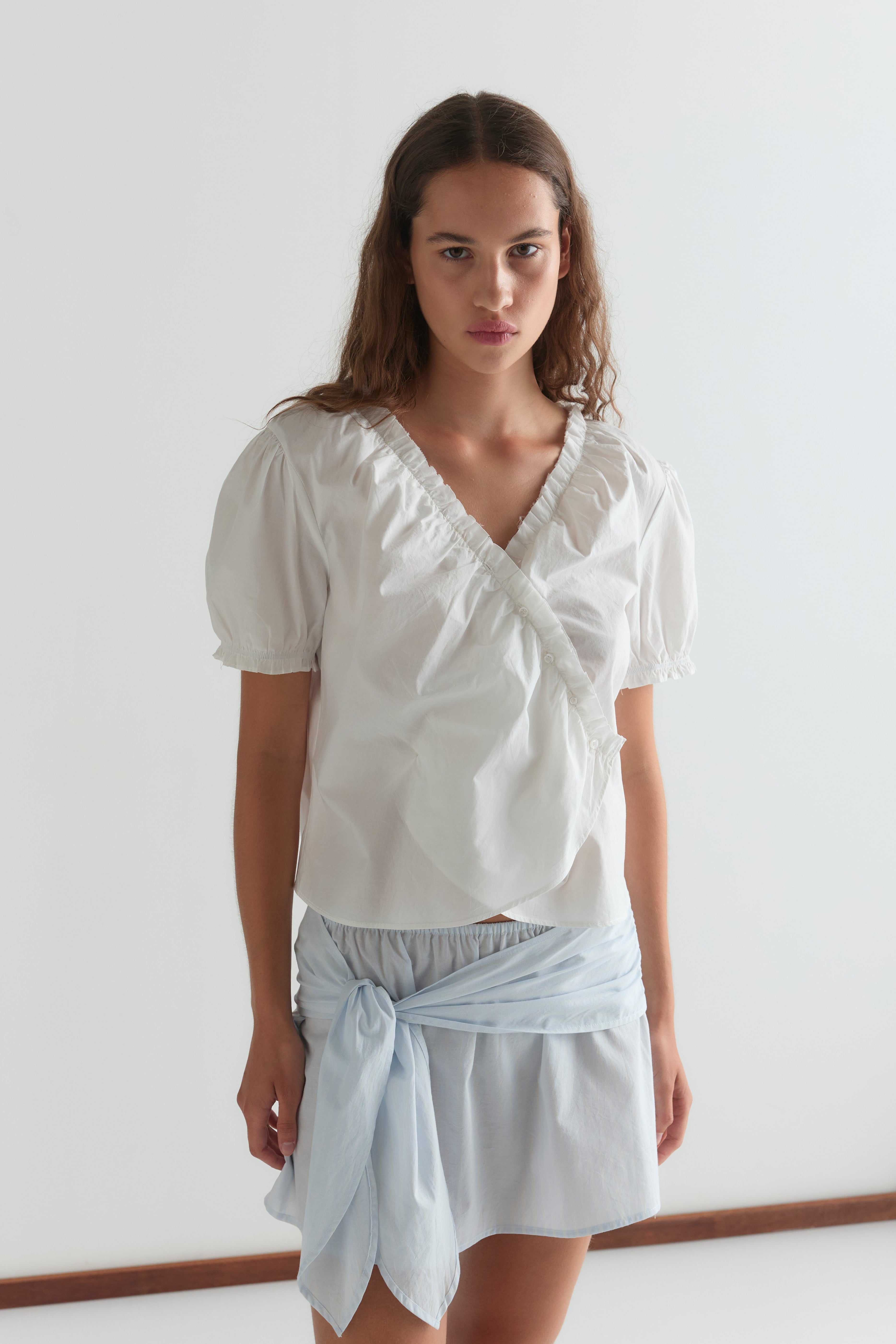 babylclub Disco frill top （White） 260310_DEIJI2715.jpg?v=