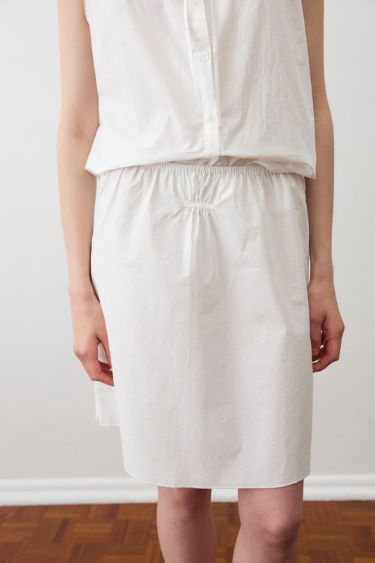 Ribbon Skirt - White