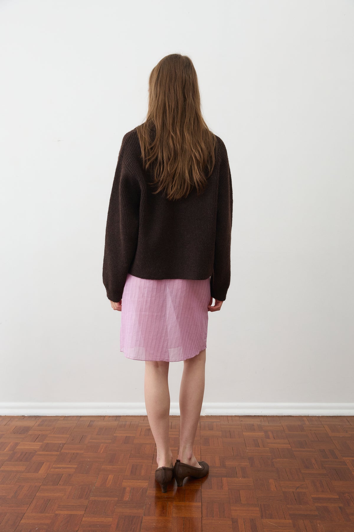 Clasp Knit - Brown