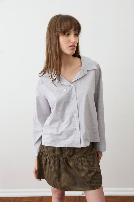 Button Pocket Shirt - Dream Stripe