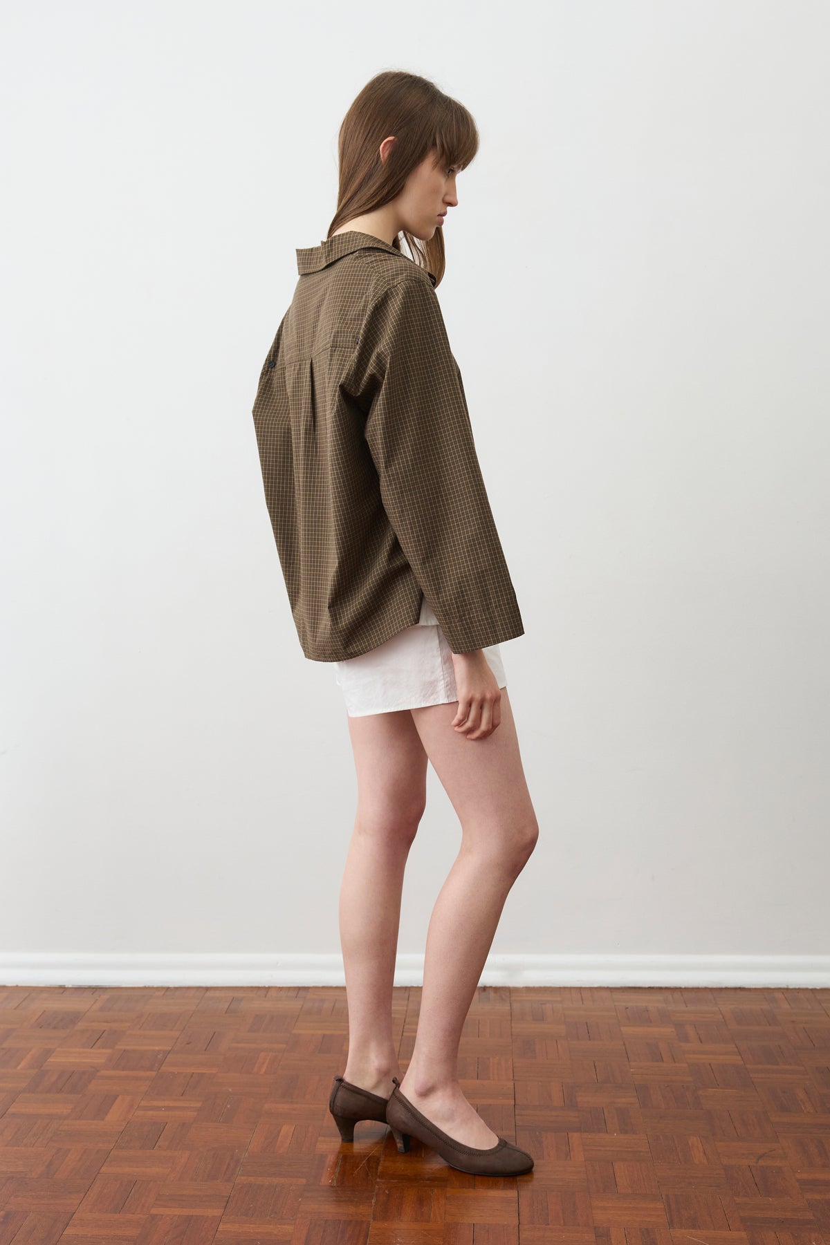 Button Pocket Shirt - Garden Check