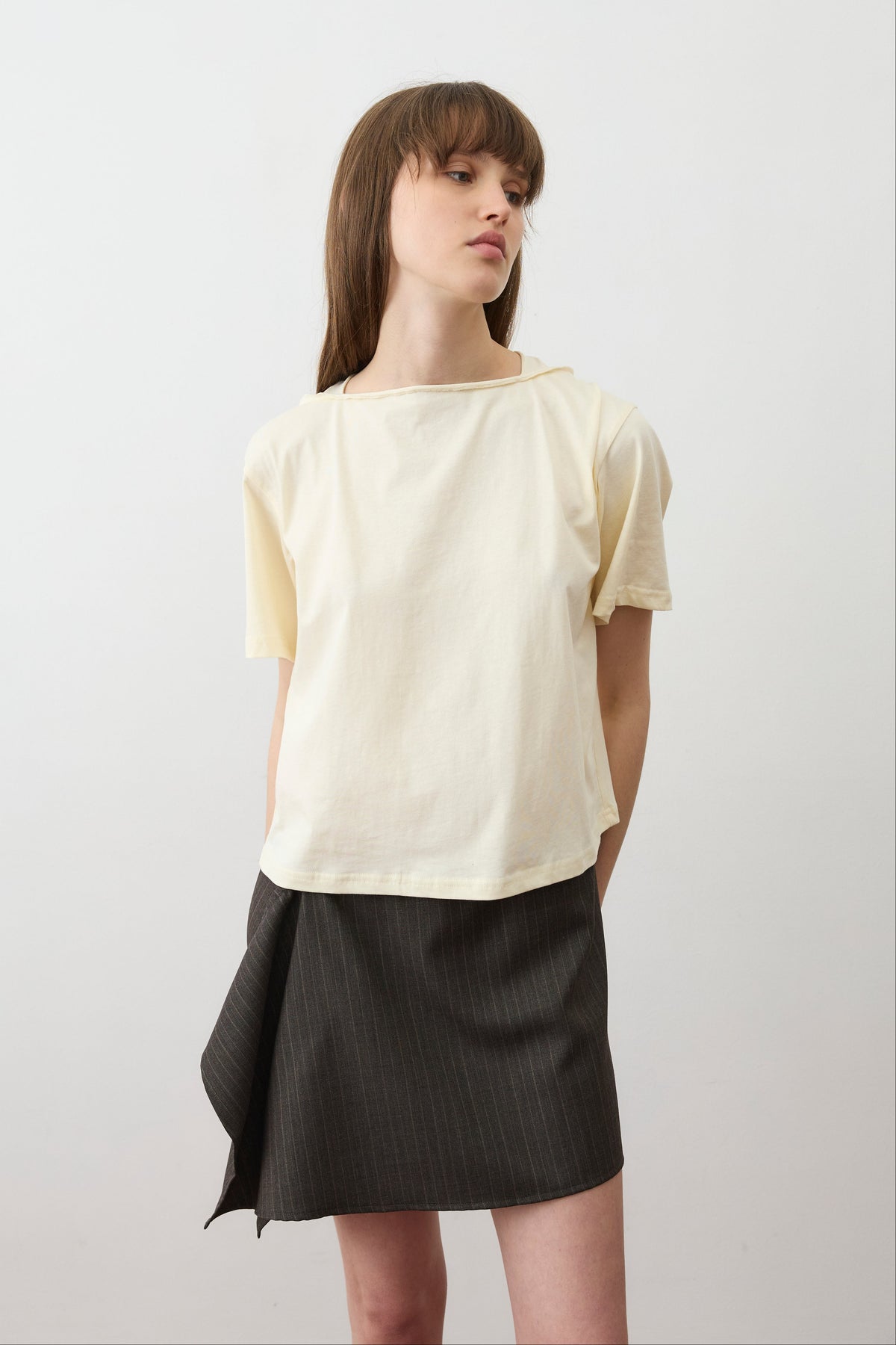 Waterfall Mini - Brown Stripe