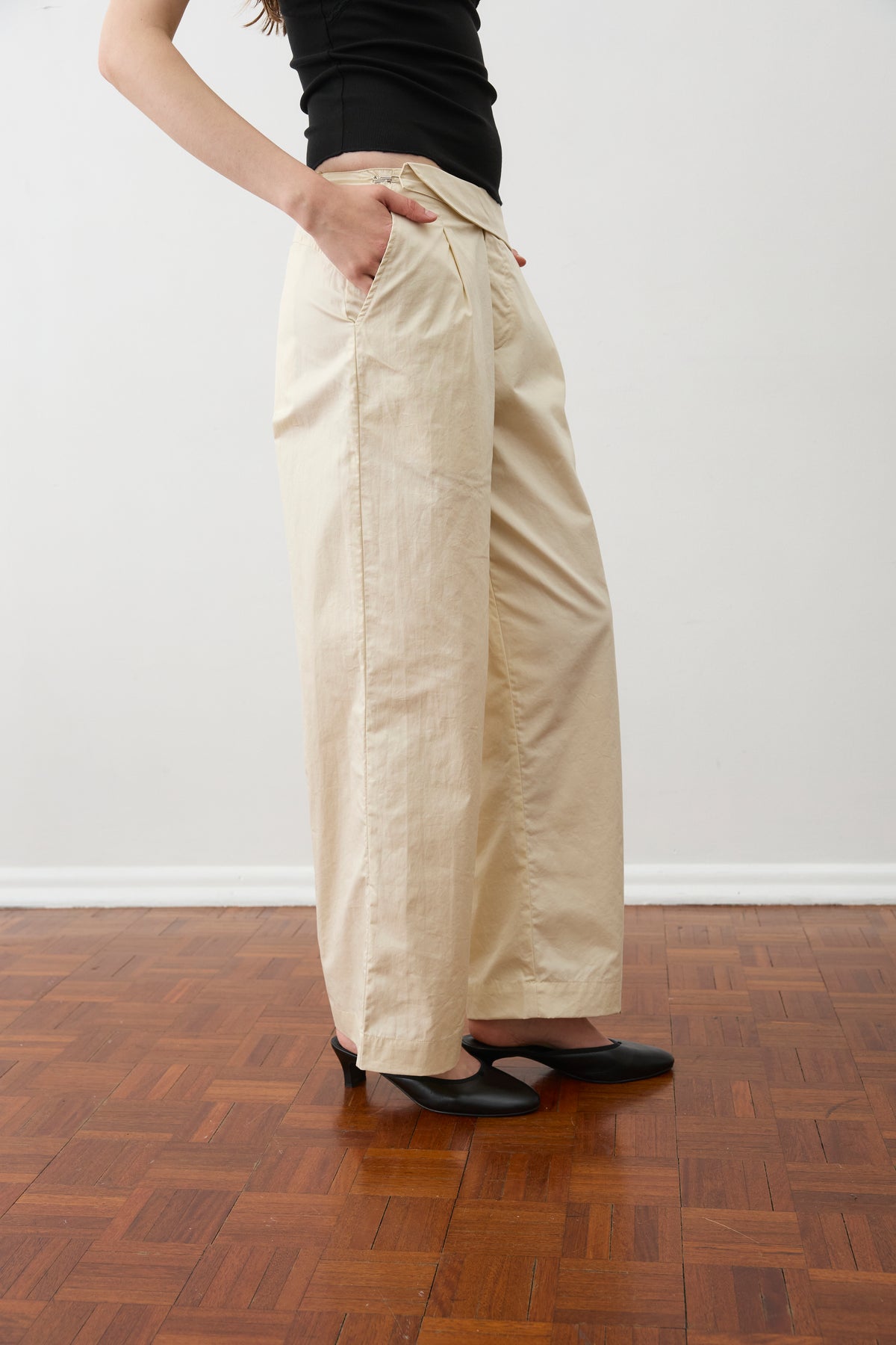Asym Pant - Stone