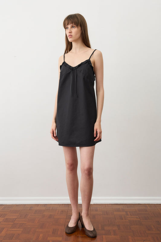 Bias Mini Dress - Black