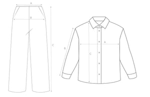 Sizing diagram