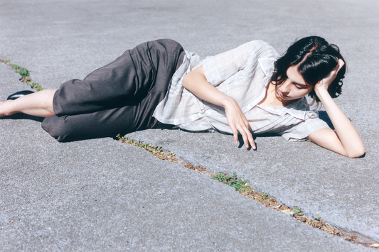 Linear Shirt - Honey Check