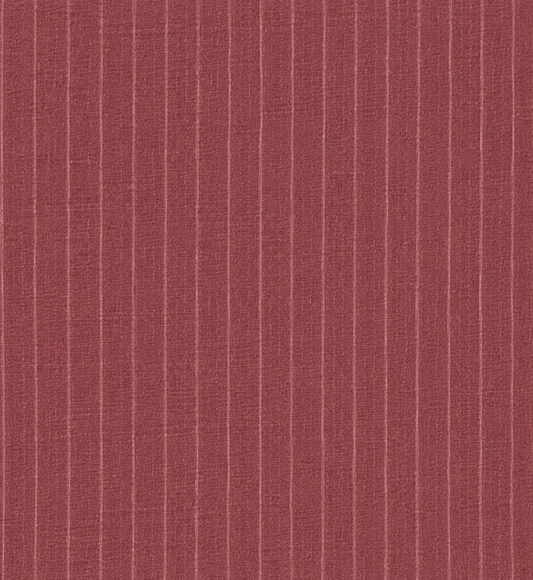 Rust striped fabric with subtle vertical stripes evenly spaced across the surface creates a textured, patterned appearance—perfect for the Folded Top - Rust Stripe, inspired by deiji studios.