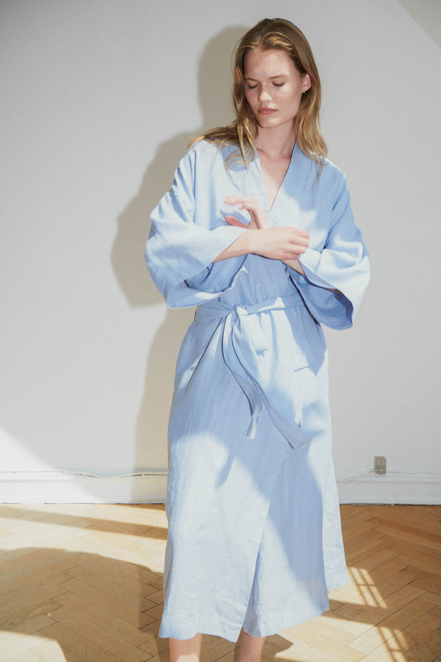 the 02 robe - cornflower