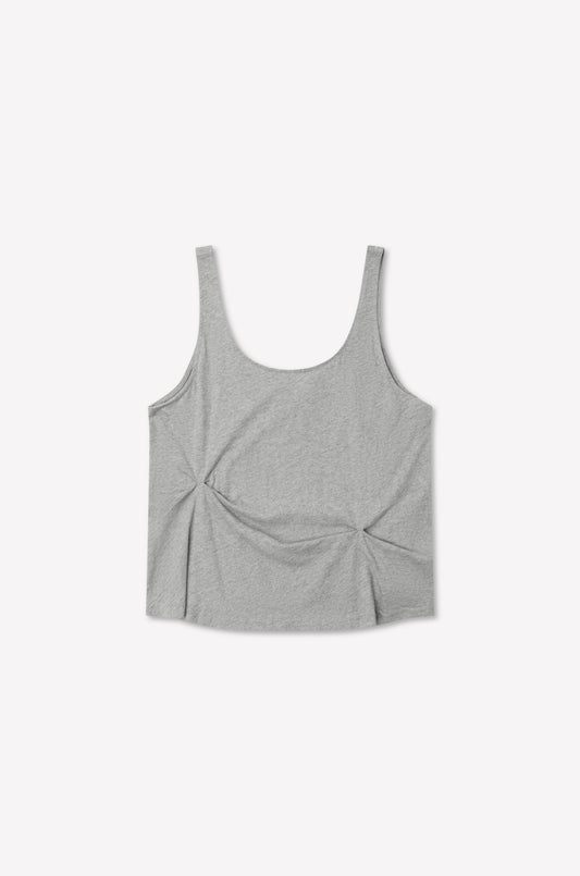Pinch Gather Tank - Grey