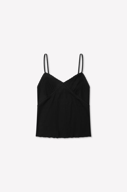 Lace Tank - Black