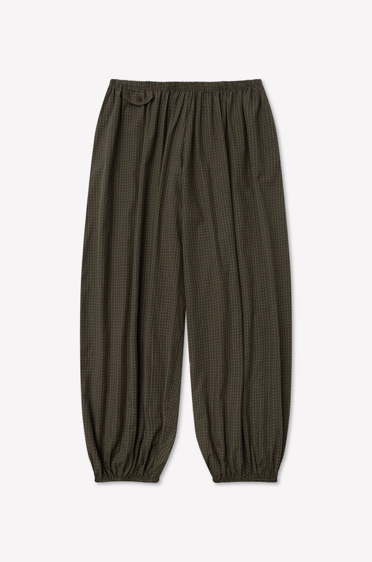 Balloon Pant - Garden Check