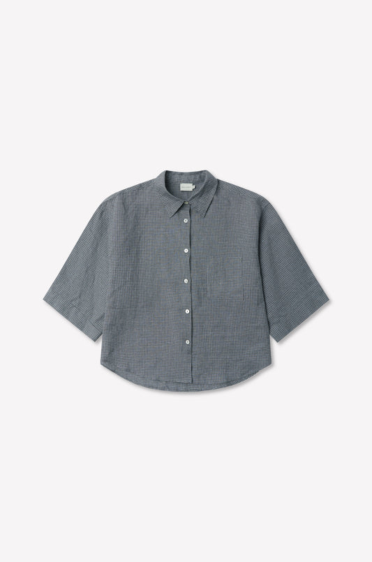 03 Set - Indigo Check
